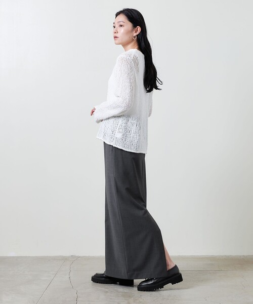 美品タグ付きMARW UNITED ARROWS Iラインロングスカート マルゥ MARW UNITED ARROWS（マルゥ ユナイテッドアローズ）の「＜MARW