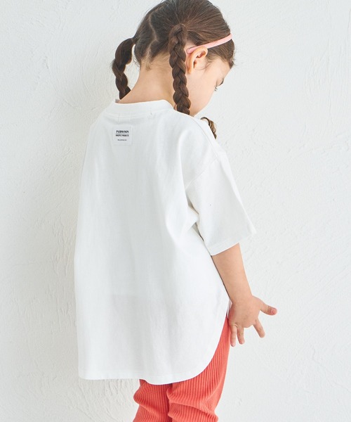 pairmanon（ペアマノン） tシャツ 「綿100%」ラウンドヘム ビッグ