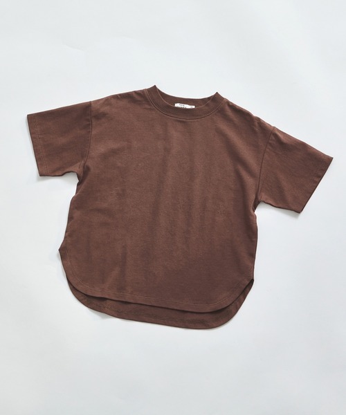 pairmanon（ペアマノン） tシャツ 「綿100%」ラウンドヘム ビッグ