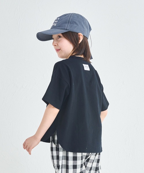 pairmanon（ペアマノン） tシャツ 「綿100%」ラウンドヘム ビッグ