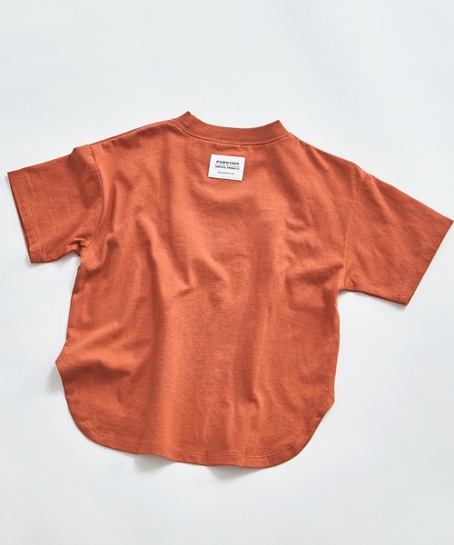 pairmanon（ペアマノン） tシャツ 「綿100%」ラウンドヘム ビッグ