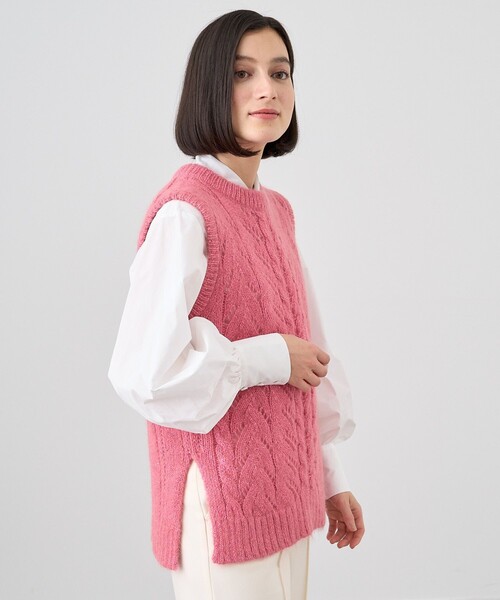【新品タグ付き】アナイ プルオーバー 半袖 ニット ANAYI 38 ANAYI 「ANAYI」 半袖ニット 38 ブルー レディース : ZOZOTOWN