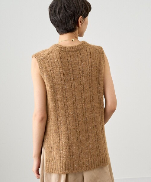 ANAYI 「ANAYI」 半袖ニット 38 ブルー レディース : ZOZOTOWN