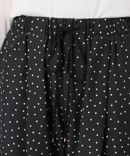 Spick＆Span スラックス パンツ 「WEB限定」ドットプリント