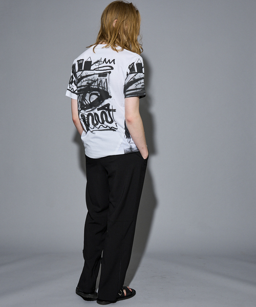 ♡春休み限定セール♡　 Man　World　Tシャツ 5351 POUR LES HOMMES tシャツ 「40周年」 IVAN ドッキング