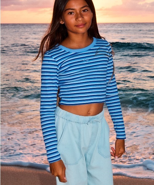 ROXY　子供　ウエア　120-130 ROXY（ロキシー） パンツ SEASIDE VIEW RG /ロキシーキッズコットン