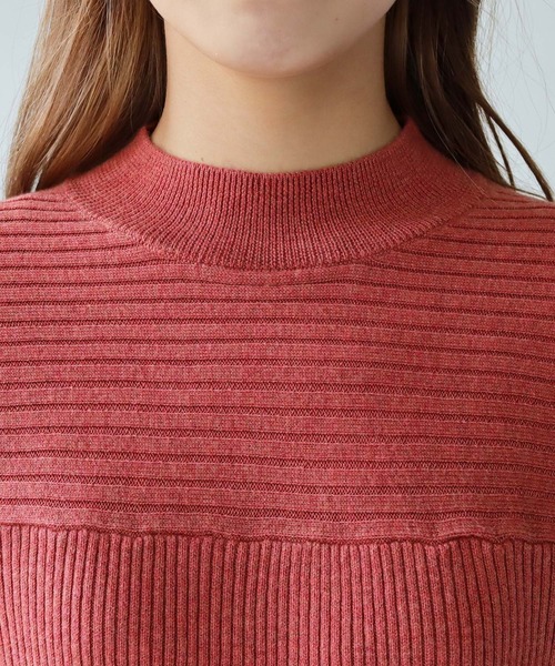 「HER CLOSET」 長袖ニット M オレンジ レディース_画像9