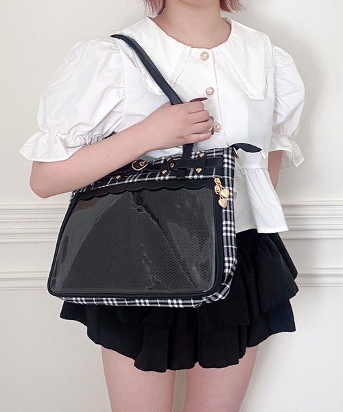 COMING OF AGE BAGUETTEギンガムチェック ショルダーバッグ ショルダー