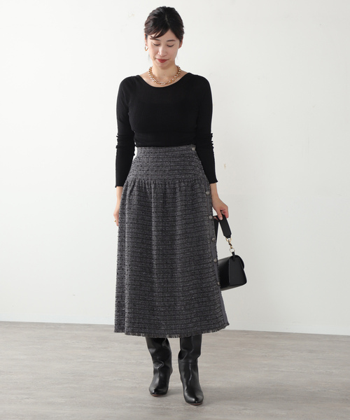 noel 　VERMEIL par iena ティアードスカート noel VERMEIL par iena ティアードスカート VERMEIL par iena ドット