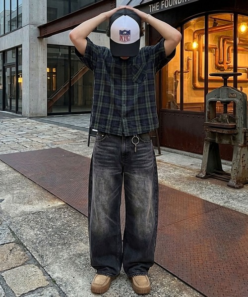 Schott N.Y.C（ショット） キャップ 帽子 「SCHOTT/ショット」メッシュ