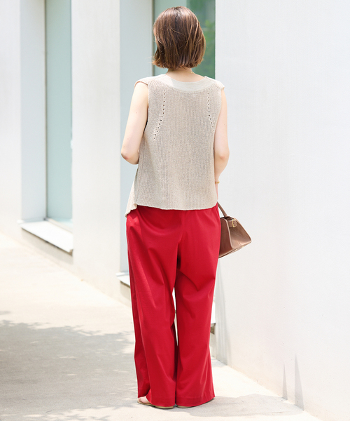 SLOBE IENA 接触冷感　Albini キャミサロペット 接触冷感》Albini キャミサロペット（サロペット