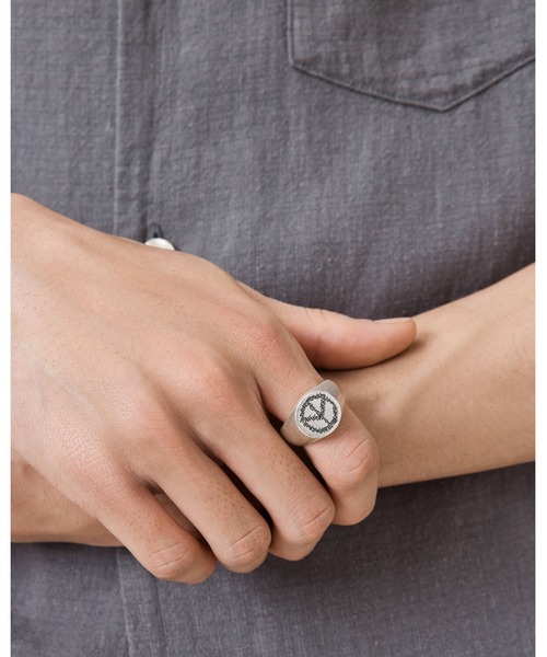 SILVER925 PEACE RING/JEWELRY /シルバー/リング 受注生産】MUZE - MUZE PEACE RING(SILVER) ミューズ ピース