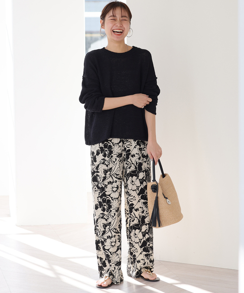JOURNAL STANDARD relume ニット セーター 「WEB限定」テープ