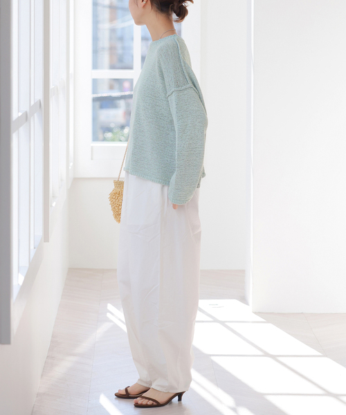 JOURNAL STANDARD relume ニット セーター 「WEB限定」テープ