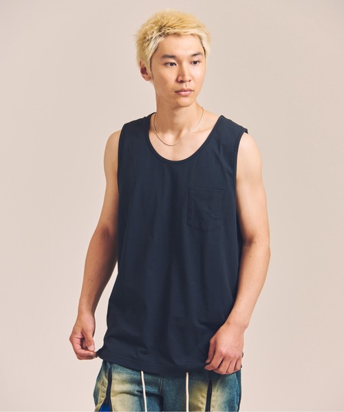SHELTECH タンクトップ SHELTECH-プレーティング天竺-Tanktop