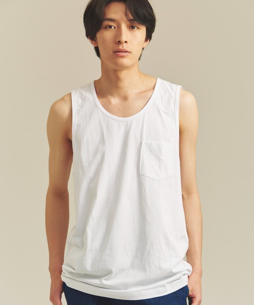 SHELTECH タンクトップ SHELTECH-プレーティング天竺-Tanktop