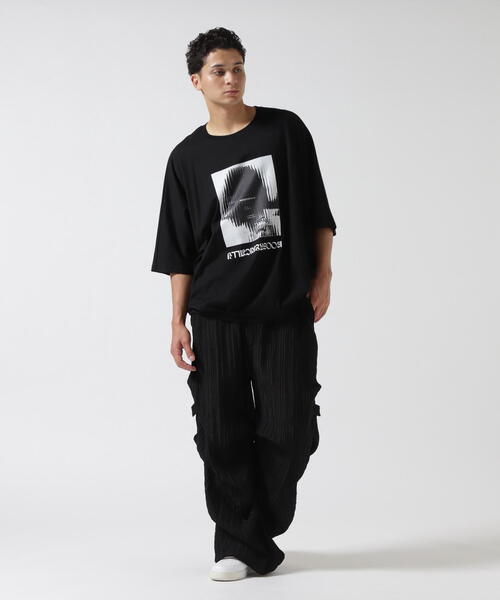 A.F ARTEFACT エーエフ アーティファクト 25SS 日本製 TYPE B DOLMAN TEE グラフィックプリント ドルマンスリーブTシャツ 2 BLACK 半袖 オーバーサイズ トップス【中古】【A.F ARTEFACT】 A.F ARTEFACT/エーエフ・アーティファクト/TYPE B DOLMAN TEE | ROYAL