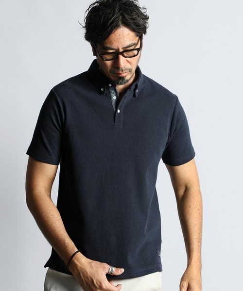 The DUFFER of ST.GEORGE ポロシャツ COOLFIBER PLATING SMART