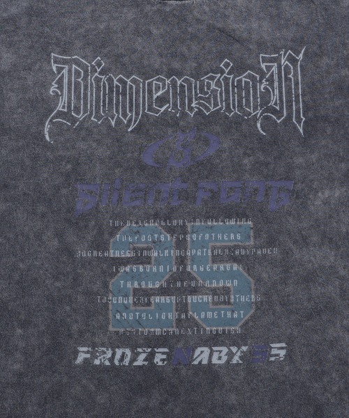 Revo. tシャツ Y2K グランジ フェード加工 グラフィックロゴプリント