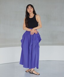 スカート 「EMMEL REFINES」EM サイドボリューム タックスカート｜ZOZOTOWN Yahoo!店
