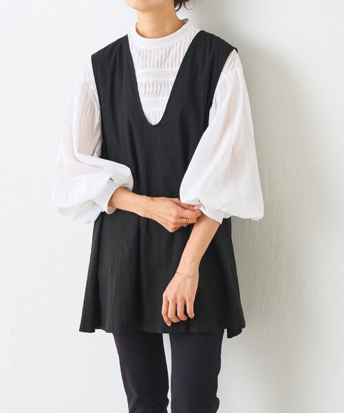 【ビアズリー】立体タックブラウス BEARDSLEY｜立体タックブラウス | Rakuten Fashion(楽天