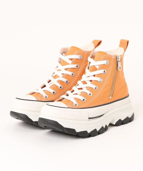 CONVERSE 「CONVERSE」 ハイカットスニーカー 5h オレンジ