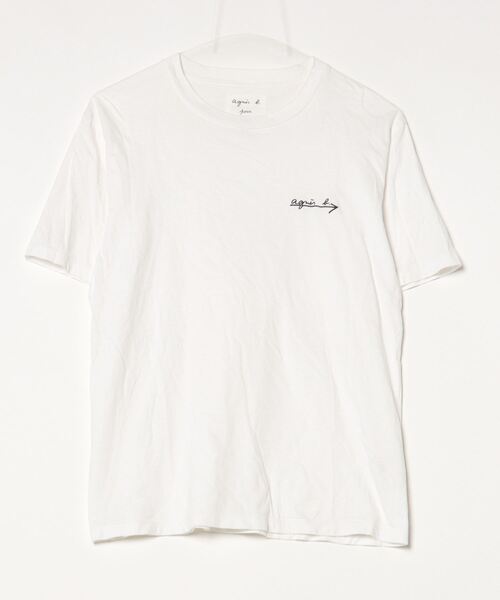 「agnes b.」 半袖Tシャツ M ホワイト レディース