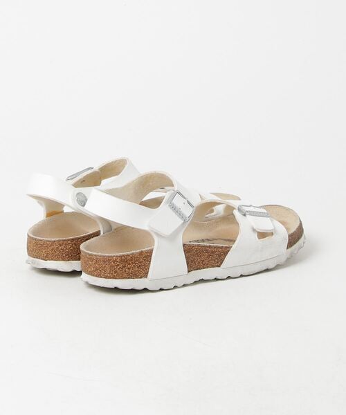 「BIRKENSTOCK」 フラットサンダル 22.5cm ホワイト レディース_画像2