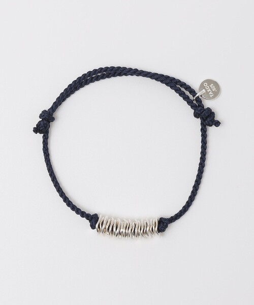 XOLO ブレスレット XOLO: PIECE LINK SILK CORD メンズ : ZOZOTOWN