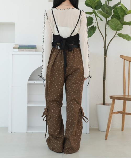 kutir（クティール） ワイドパンツ カーゴパンツ 「セットアップ着用