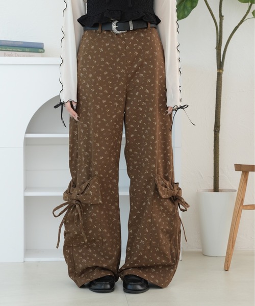 kutir（クティール） ワイドパンツ カーゴパンツ 「セットアップ着用
