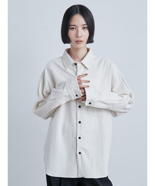 MIESROHE ブラウス シャツ コーデュロイSH レディース : ZOZOTOWN  