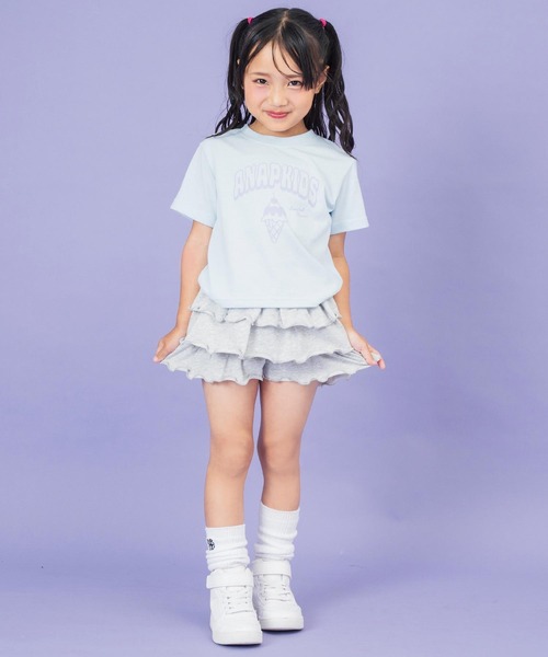 ANAP kids（アナップキッズ） tシャツ アイスクリームプリントモチーフ 