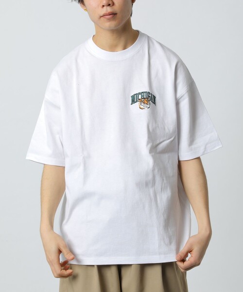 「FREAK'S STORE」 半袖Tシャツ MEDIUM ブラック メンズ
