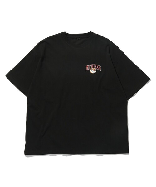 「FREAK'S STORE」 半袖Tシャツ MEDIUM ブラック メンズ