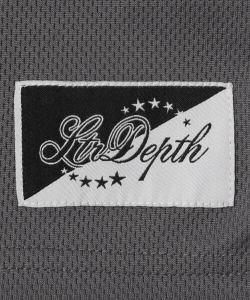 「LTR DEPTH」 長袖Tシャツ MEDIUM ブラック メンズ