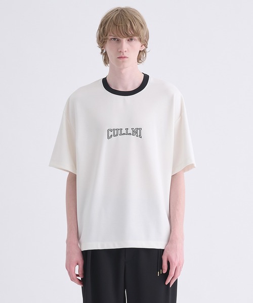 CULLNI tシャツ 「CULLNI」別注 COLLEGE LOGO TEE メンズ
