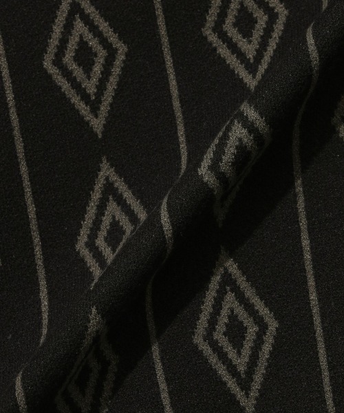 umbro（アンブロ） ニット セーター X-girl x UMBRO HALF ZIP JACQUARD