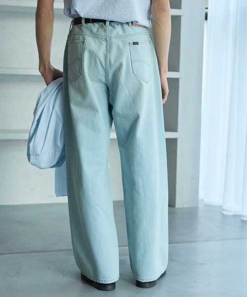 「Lee」 デニムパンツ LARGE ダークインディゴブルー メンズ