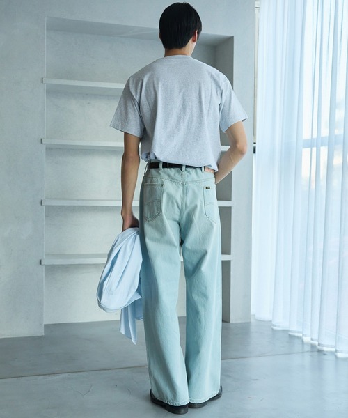 「Lee」 デニムパンツ LARGE ダークインディゴブルー メンズ