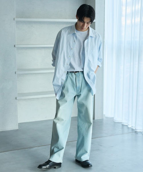 「Lee」 デニムパンツ LARGE ダークインディゴブルー メンズ