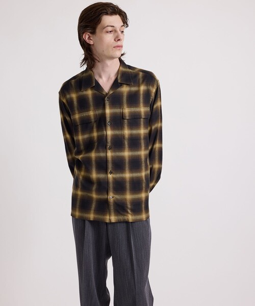 Saturdays NYC（サタデーズ ニューヨークシティ） シャツ Marco Ombre