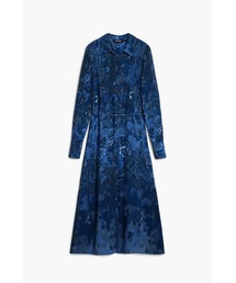 Desigual（デシグアル） ワンピース ペイズリー柄シャツカラーロング