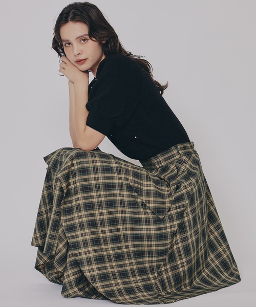 レディアゼル タータンチェックティアードスカート REDYAZEL（レディアゼル） スカート タータンチェックティアード