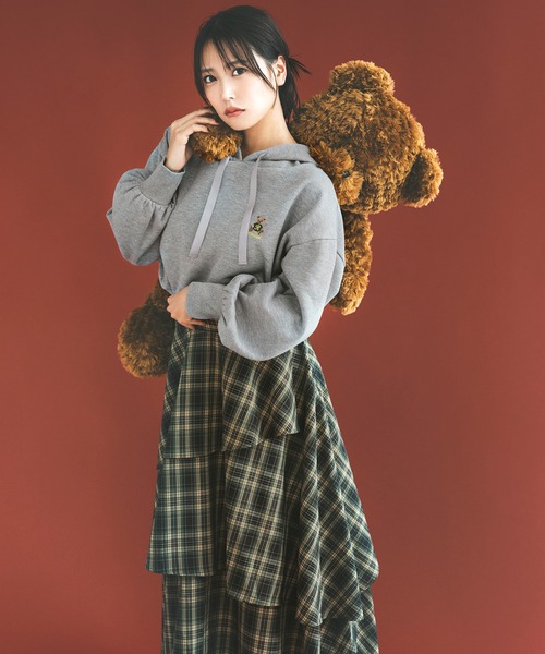 レディアゼル タータンチェックティアードスカート タータンチェックティアードスカート