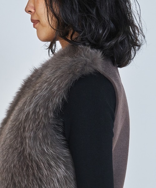 SOV. ソブ ダブルスタンダード ベスト 36 ベージュ レディース Sov. 「Sov.」 ベスト 36 ベージュ レディース : ZOZOTOWN Yahoo!店