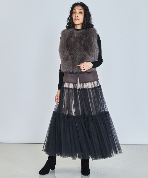 Sov. 「Sov.」 ベスト 36 ベージュ レディース : ZOZOTOWN Yahoo!店