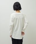 tシャツ 「WEB限定」裾ラウンドホワイトイン...の詳細画像3