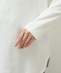 tシャツ 「WEB限定」裾ラウンドホワイトイン...の詳細画像5