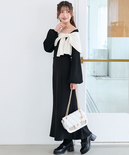 MAJESTIC LEGON（マジェスティックレゴン） ニット セーター ビジュー